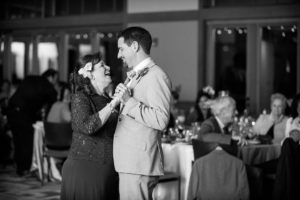 Coronado Community Center Wedding Photography, San Diego Wedding, mother son dance
