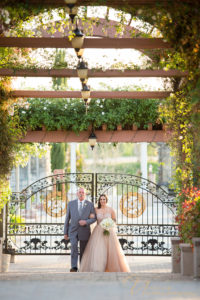 Mount Palomar Winery Wedding Photography, Temecula Wedding Photography, San Diego Wedding Photography, Bride and Dad walking down aisle