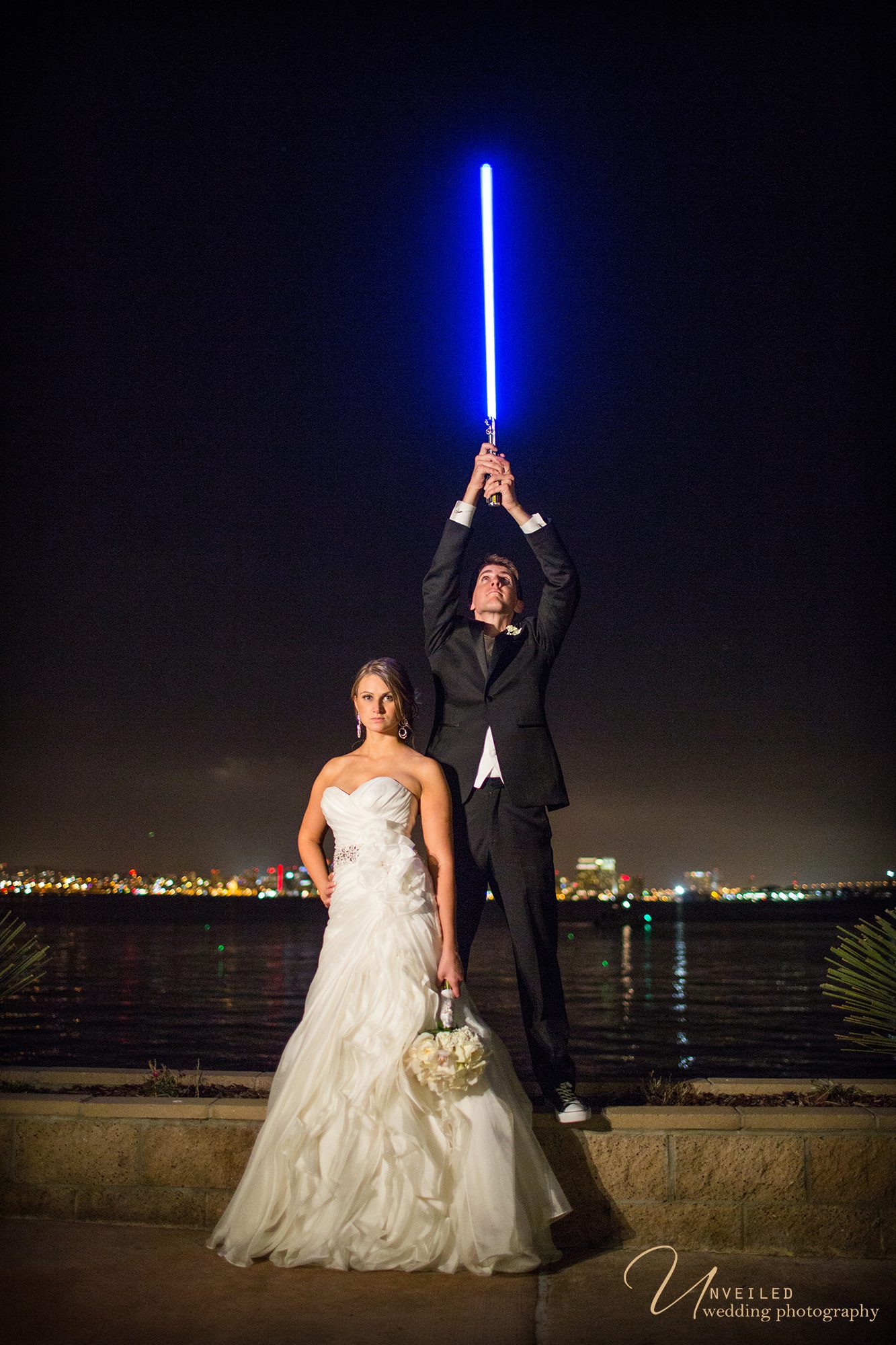 star wars bridesmaid dresses Layered Tulle A-Line Leg Slit Gown by Cinderella Divine C150 main image 1