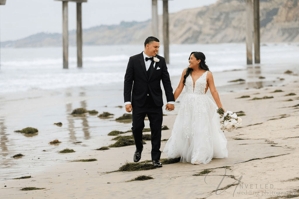 Couple image at the river bank