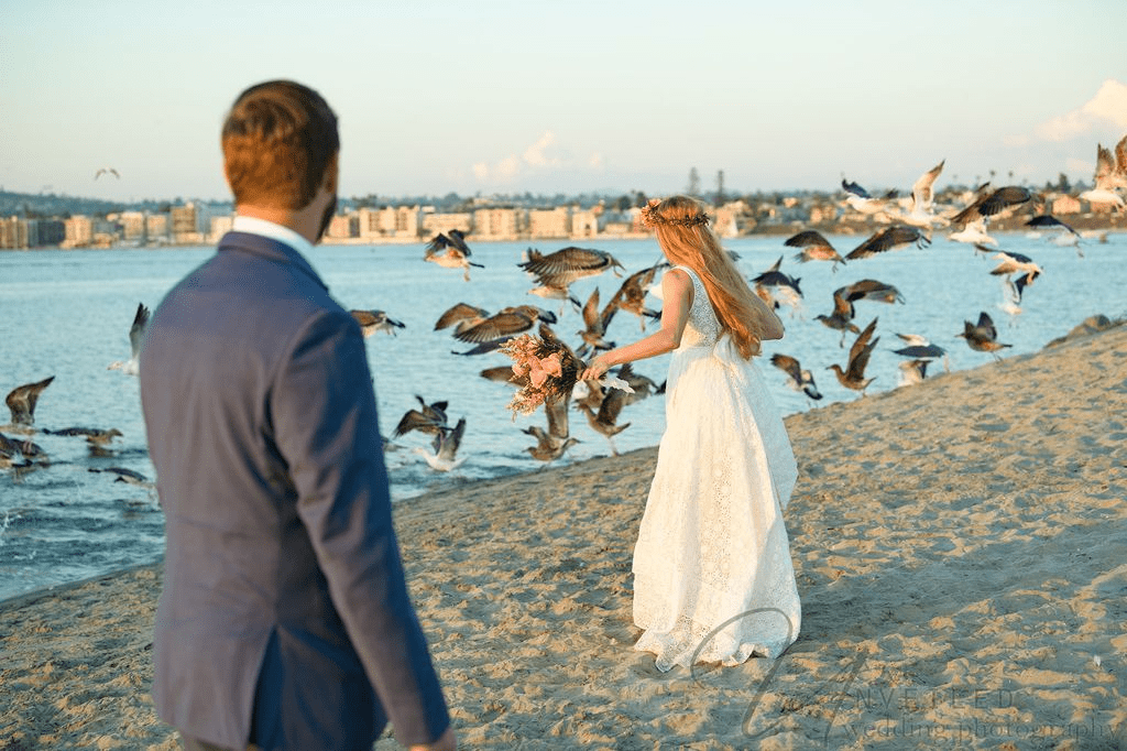 Sunset Wedding Photos