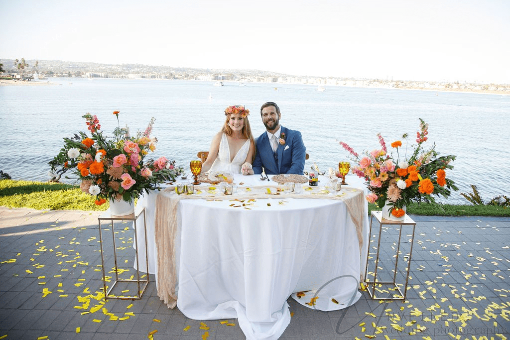 Sunset Light Is So Special for Weddings